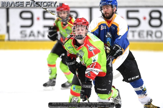 2020-10-10 Valpellice Bulldogs-Hockey Pieve 5814 Matteo Depetris